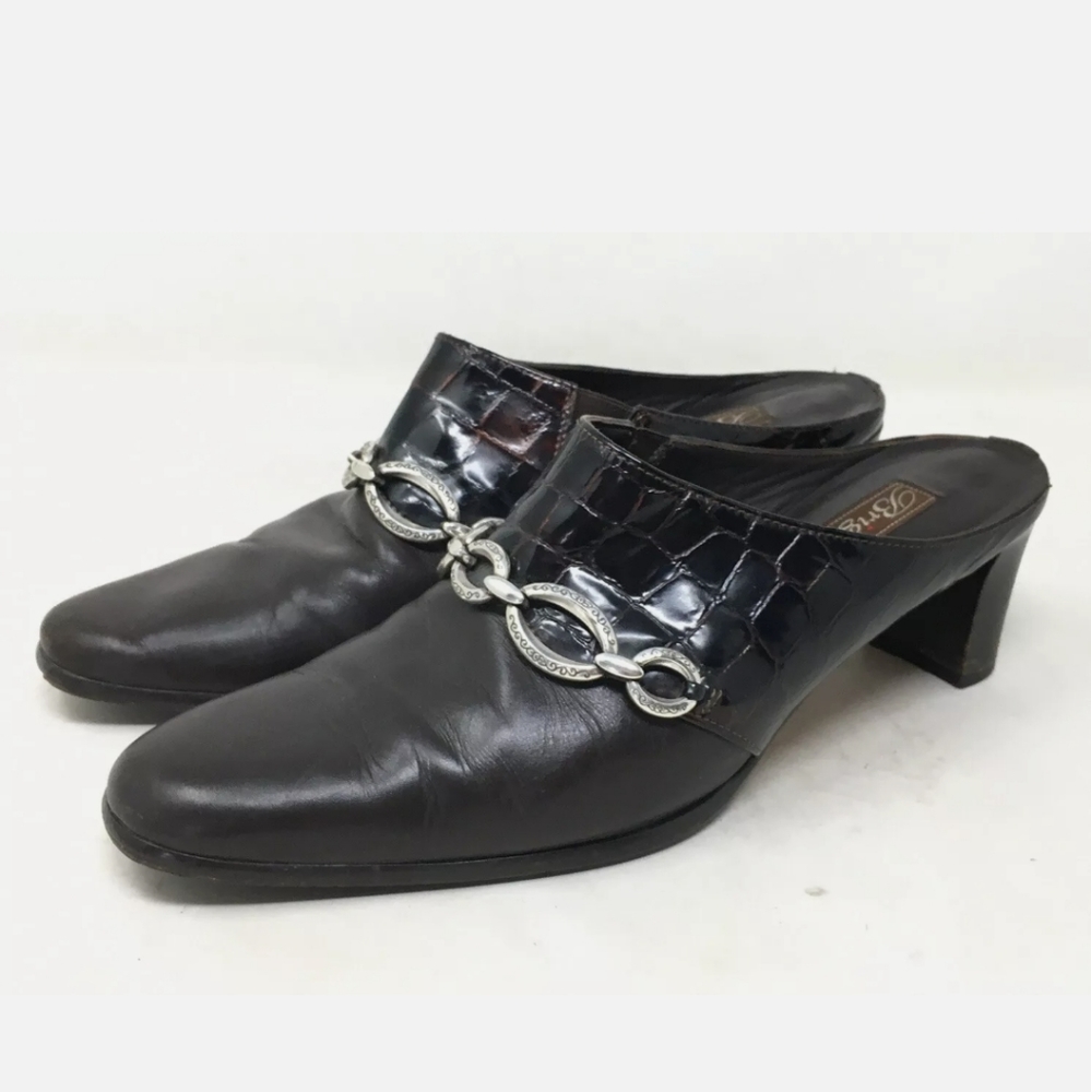 Brighton Twiggy Heeled Mules Women's Booties 7 - Picture 1 of 8